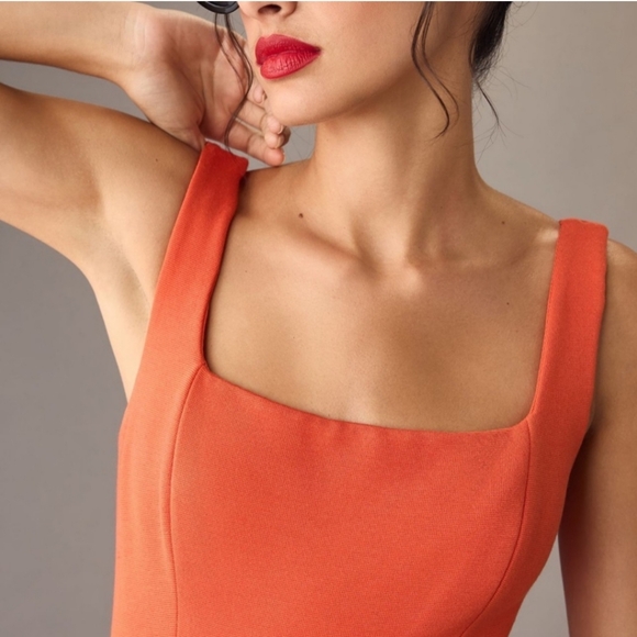 Ariana asymmetrical ruffle hem dress NWT - Picture 3 of 7